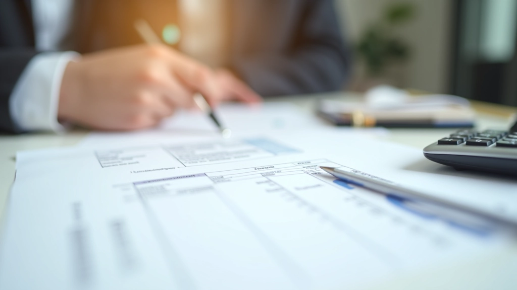 Pensijní fond brožury a finanční dokumenty na stole